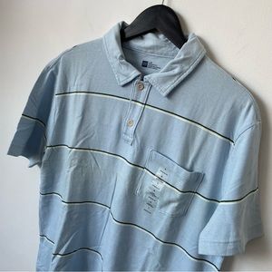 Gap Blue Striped Polo